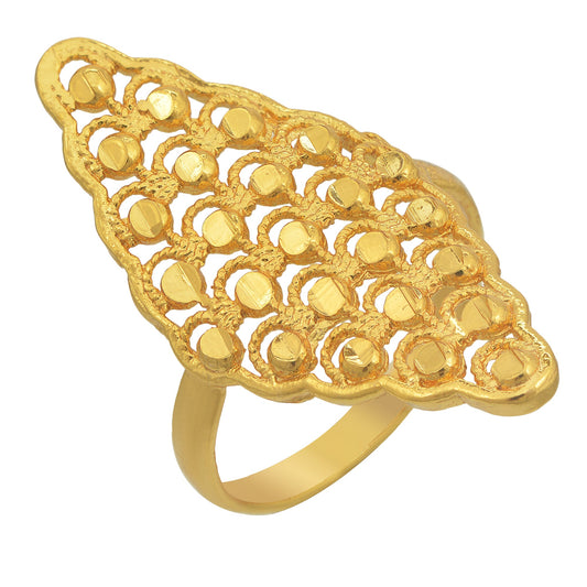 Gold plated Rasrawa Traditional finger ring