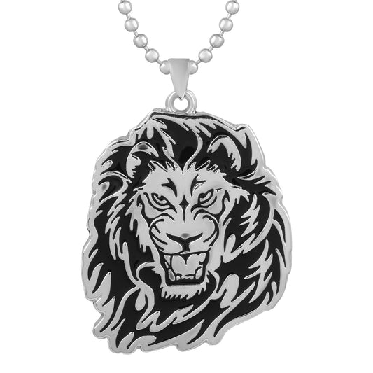 Stainless Steel Lion Head Fashion Pendant