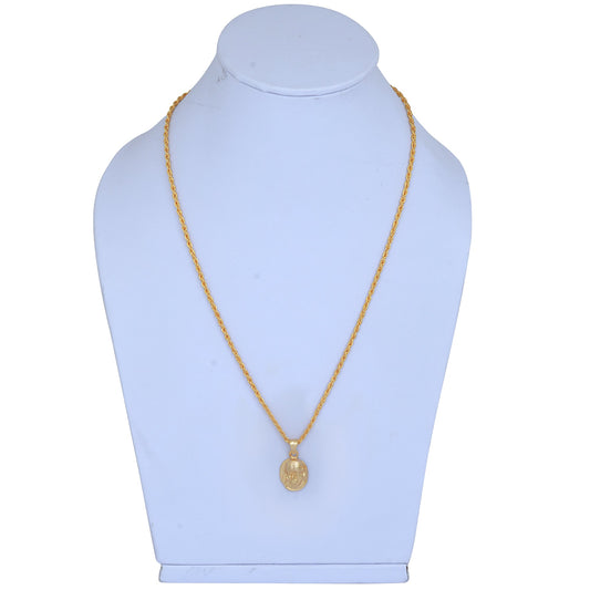 Gold plated Brass, Shirdi Sai Baba, Simple, small and sober, stylish Pendant