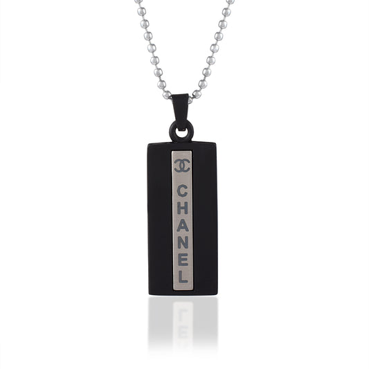 Black Steel CHANEL pendant (PCDM3682)