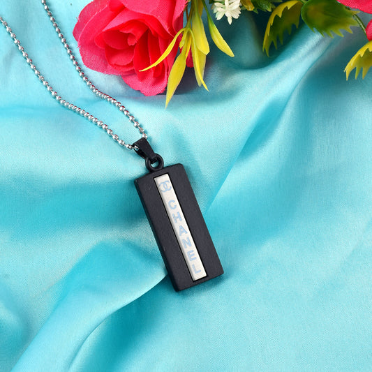 Black Steel CHANEL pendant (PCDM3682)