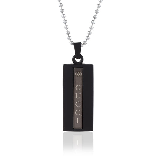 Black steel GUCCI pendant (PCDM3683)