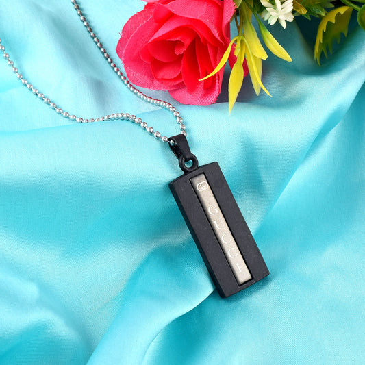 Black steel GUCCI pendant (PCDM3683)