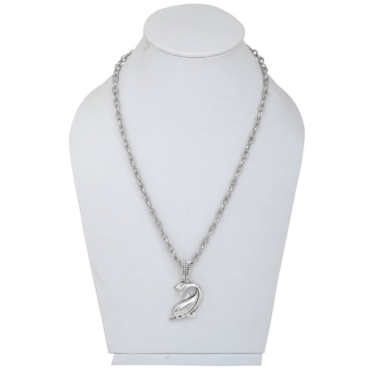 Silver plated lovable Dolphin fish Fashion pendant