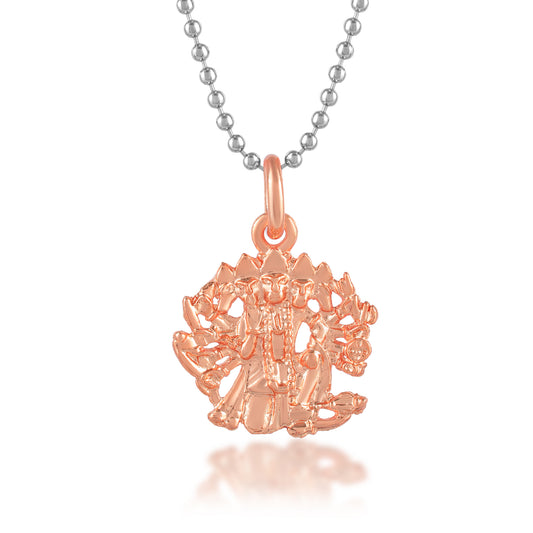 Copper Panchmukhi Hanuman Bajrangblai Pendant (PCKL7608)