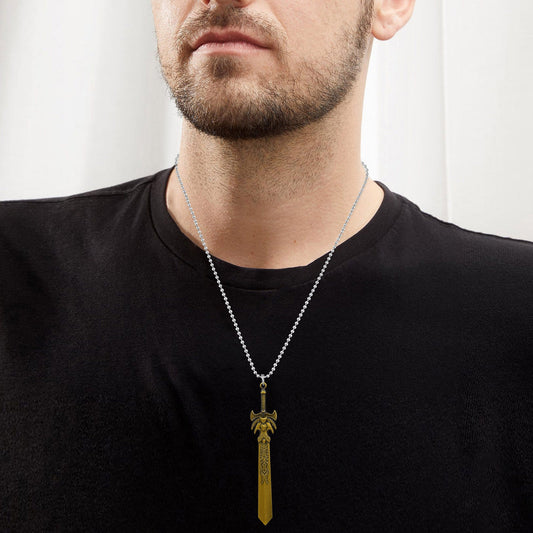 Damocles Sword Pendant for Men