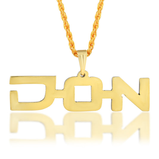 Brass Goldplated DON Fashion pendant