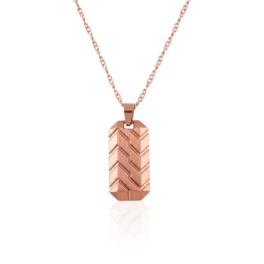 Hand crafted Pure Copper Pendant Necklace for Men and Women (PCSV1439)