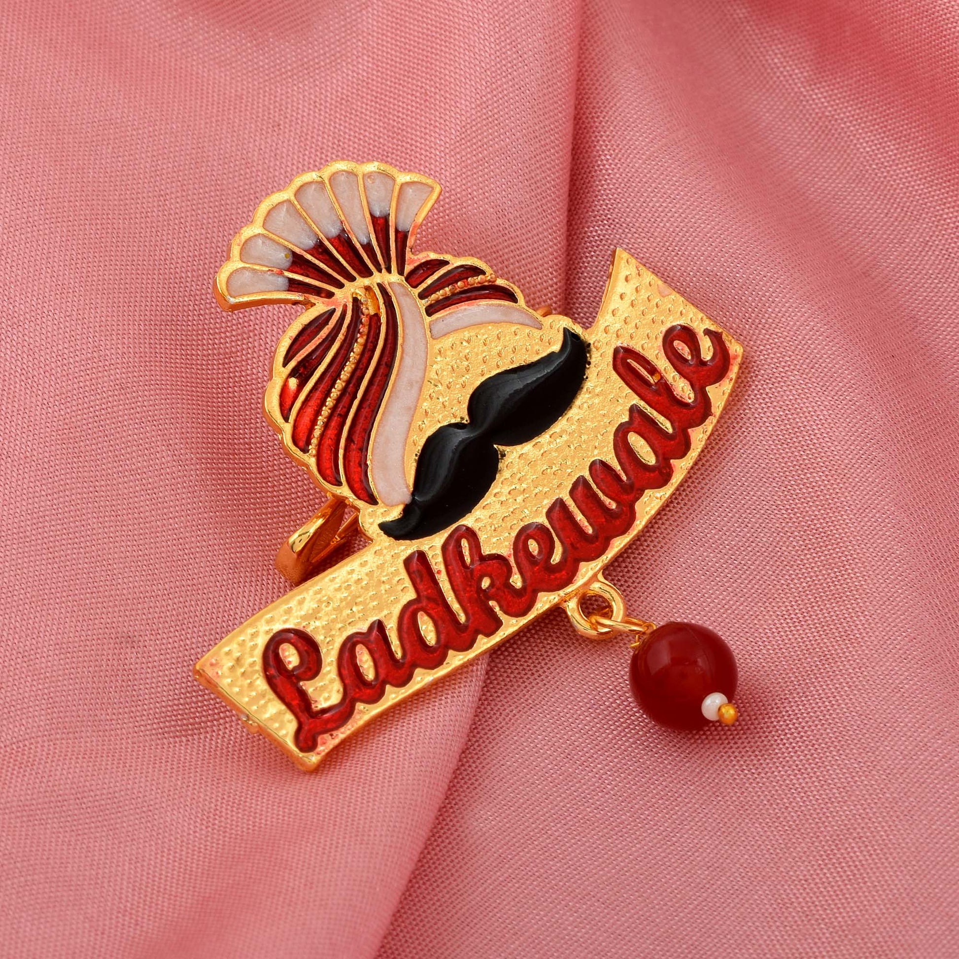 Gold plated Meenakari