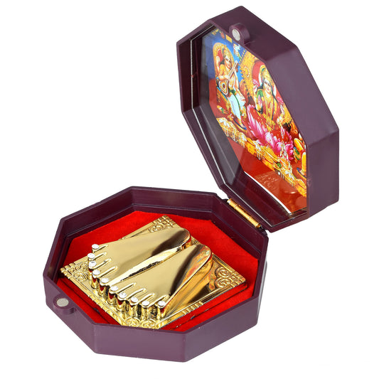 Openable Lakshmi Ganesh Stand Diwali Home Decor Diwali Gift Box (STKL7764)