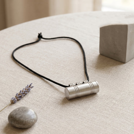 Spiritual Silver Plated Brass Tabeej Taviz Amulet Pendant with Long Silk Cotton Black Thread Spiritual Silver Plated Brass Tabeej Taviz Amulet Pendant with Long Silk Cotton Black Thread(TZMI8324)